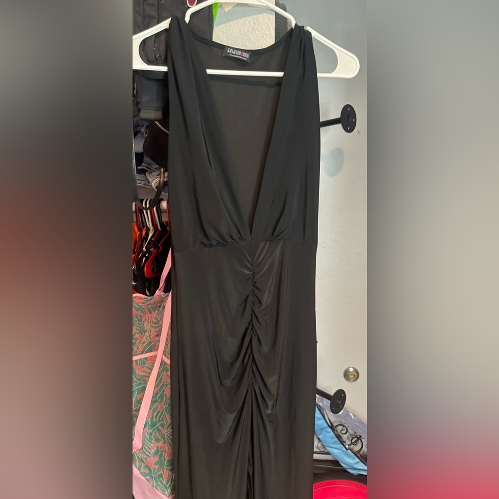 Black strechy dress